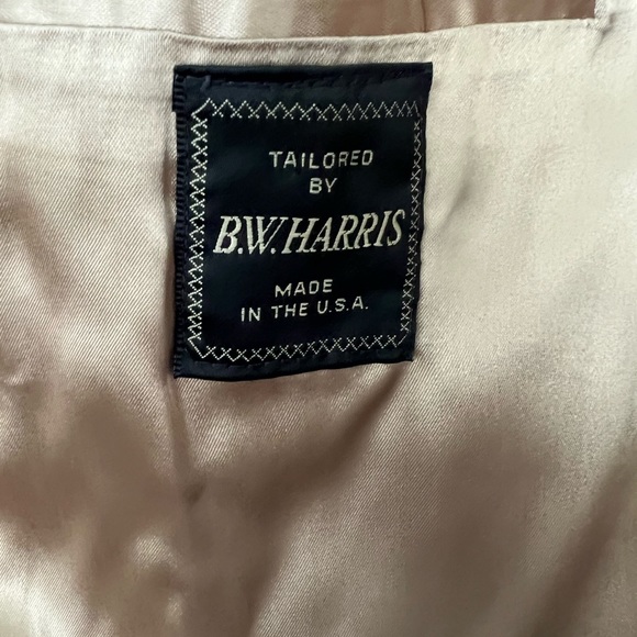 BW Harris wool double breasted trenchcoat 46R - Picture 4 of 4